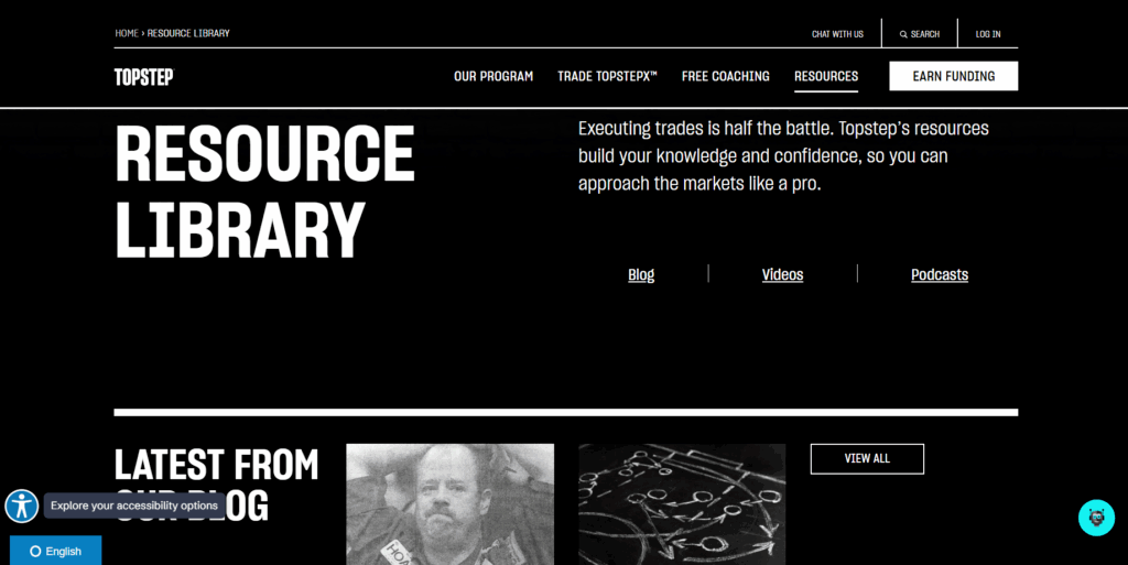 TopStep proprietary trading platform, challenges, dashboard, and rules - Preview 5